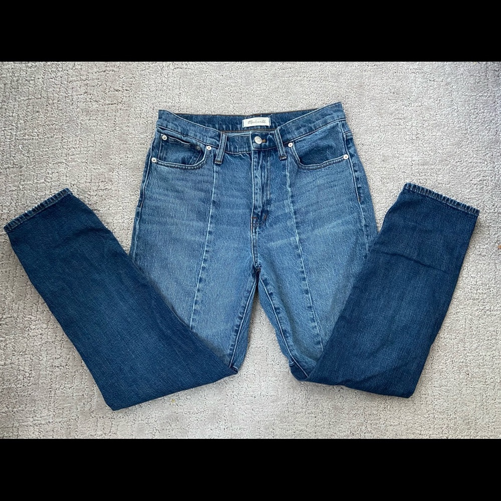Madewell High Rise Slim Boy-Jean